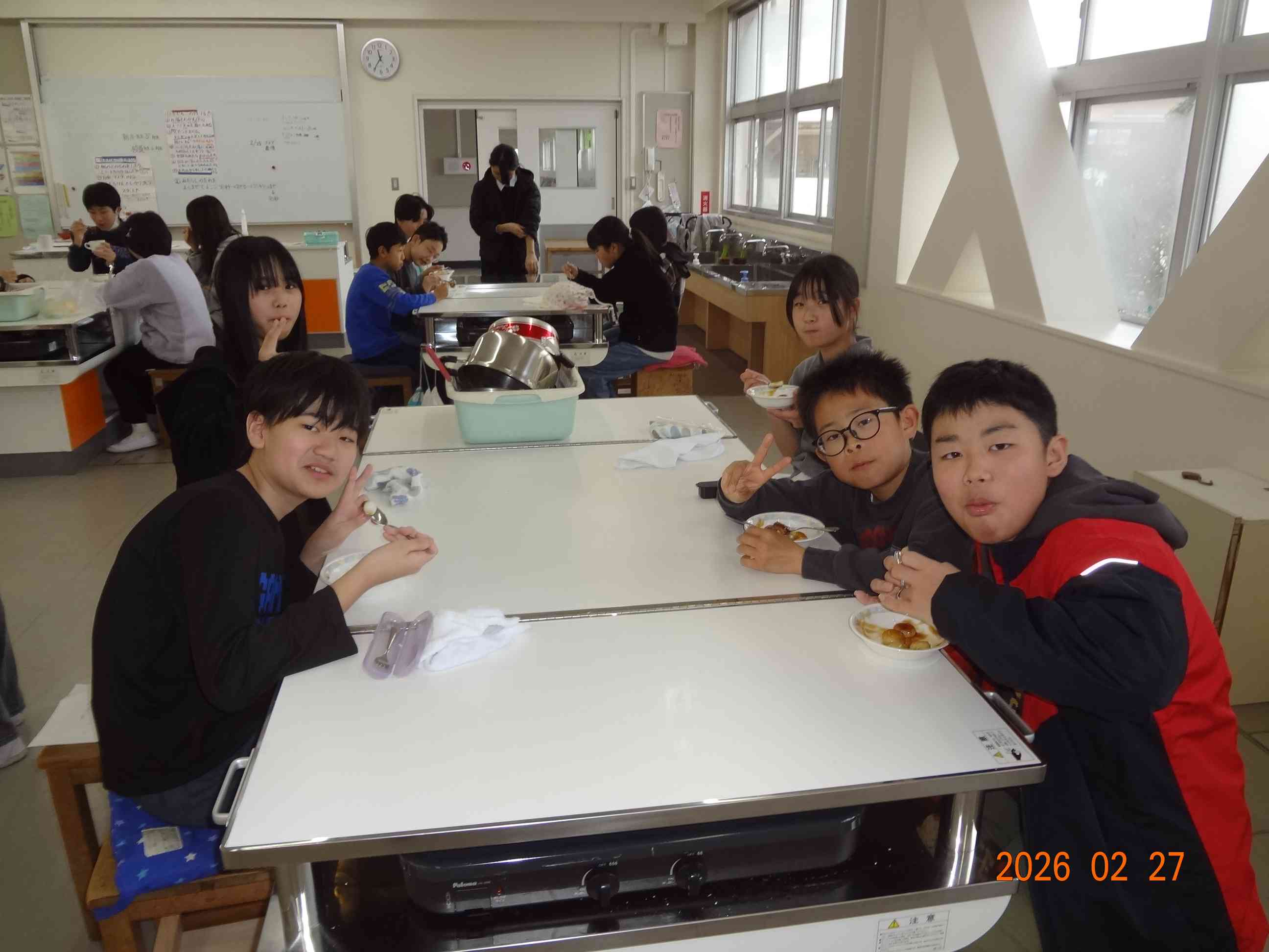 みんなでワイワイ美味しかったね！