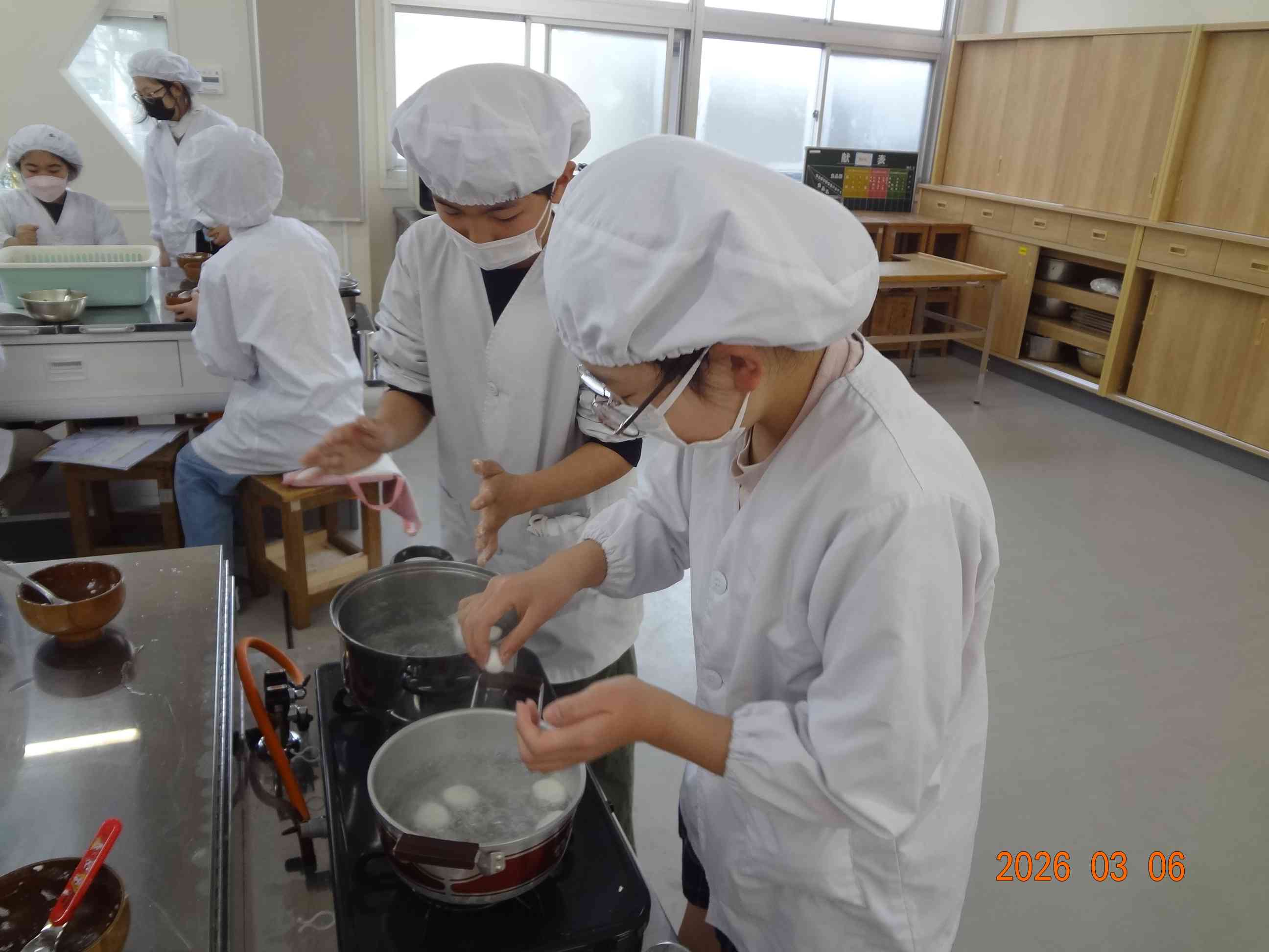 うまく茹でられそうだよ！